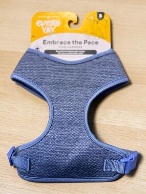 EveryYay Blue Dog Harness - Heathered Light Blue